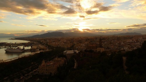 Ausblick auf Malaga
